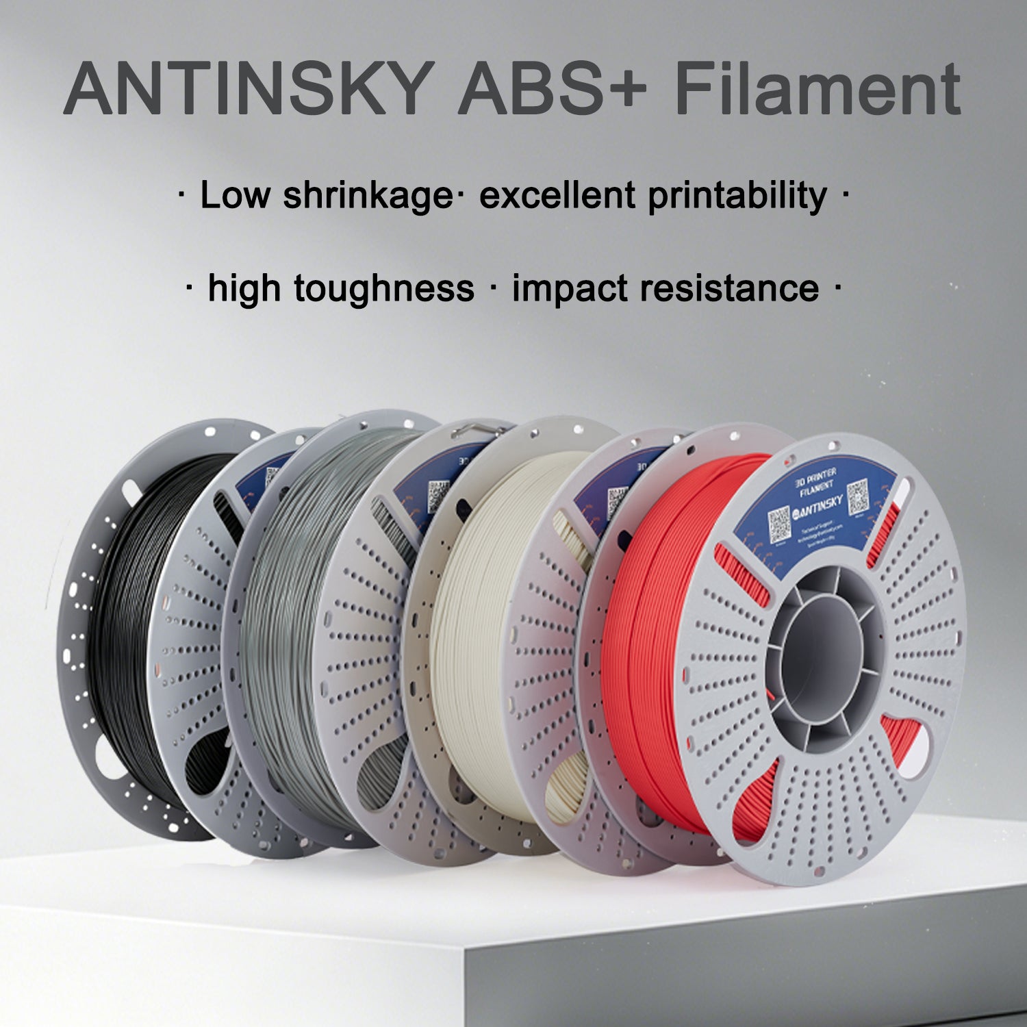 ANTINSKY ABS+ 3D Filament 1KG