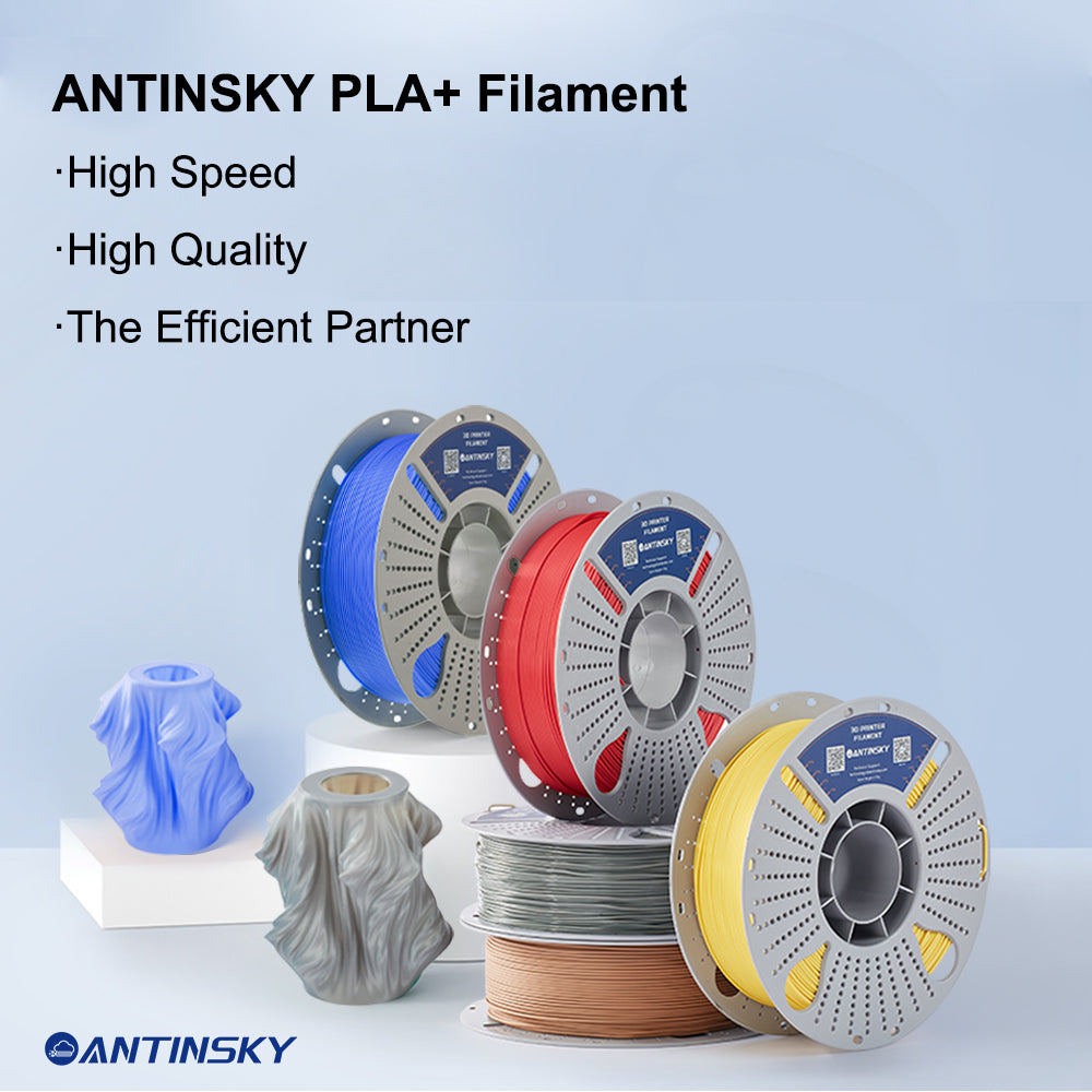 ANTINSKY PLA+ 3D Filament 1KG
