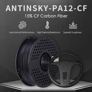ANTINSKY PA12-CF 3D Filament 1KG