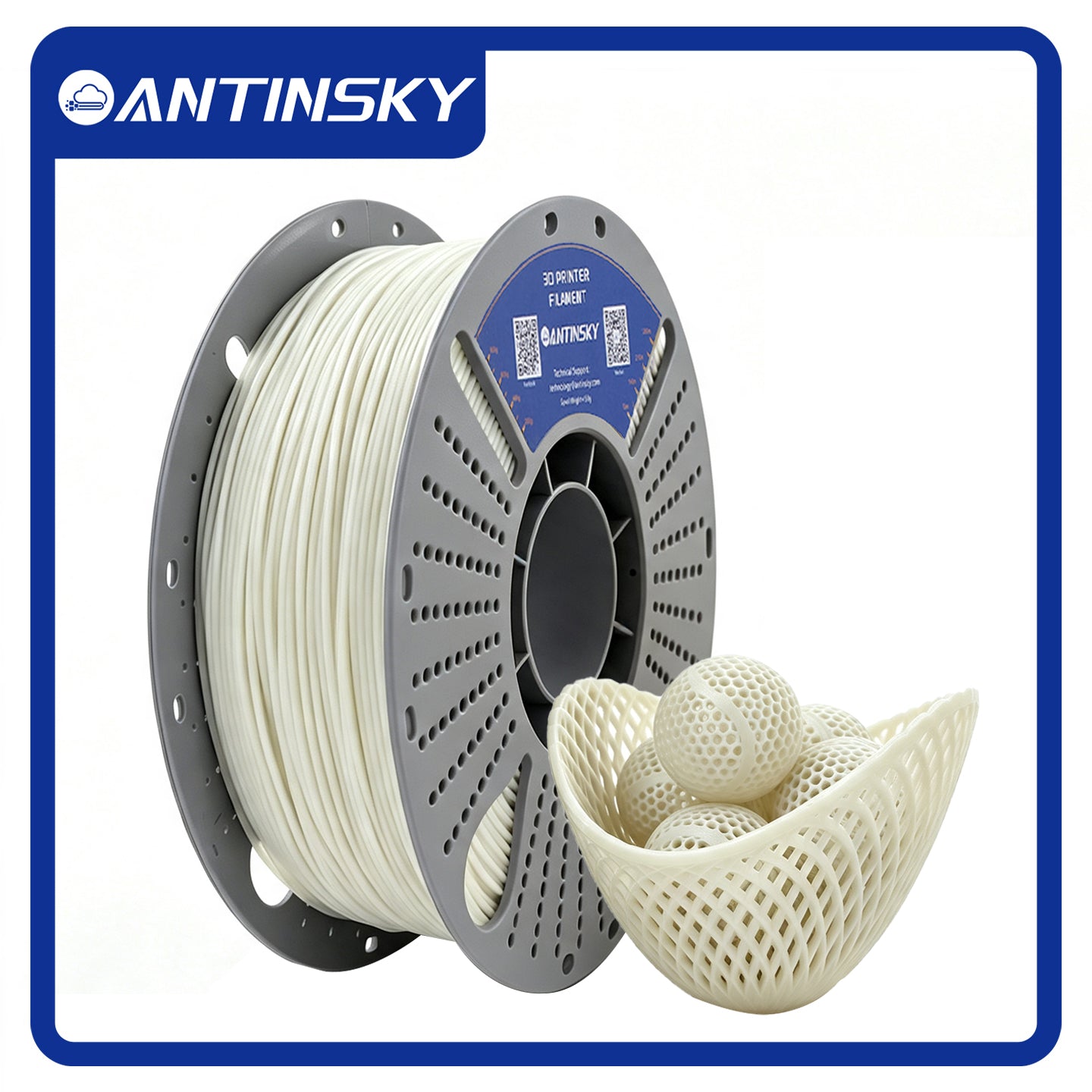 ANTINSKY PEBA-98A 3D Filament 1KG
