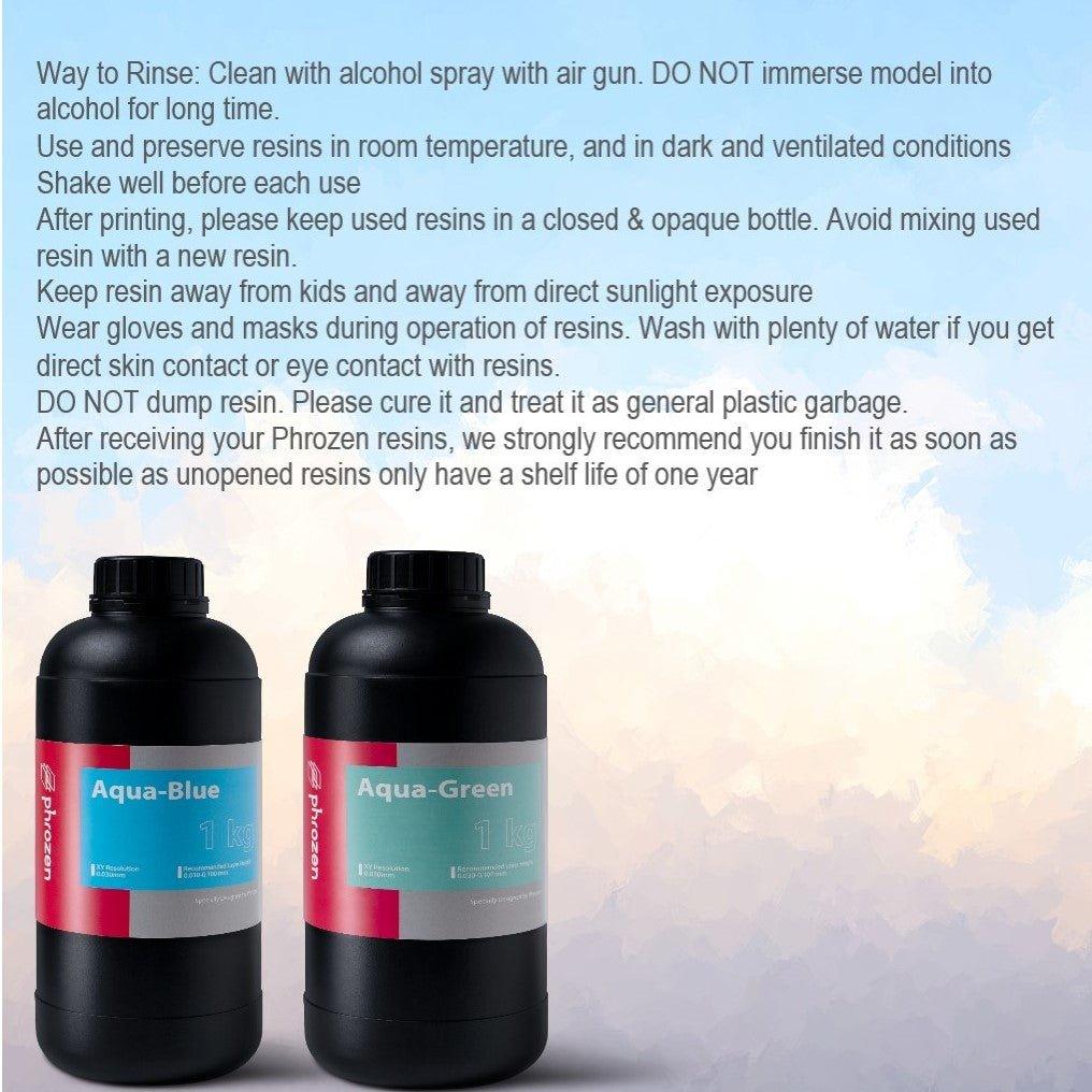 Phrozen aqua resin for LCD 3d printer 1kg - Antinsky3d