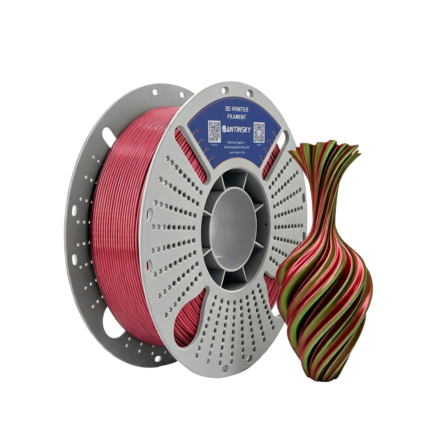 ANTINSKY PLA SILK Dual 3D Filament 1KG