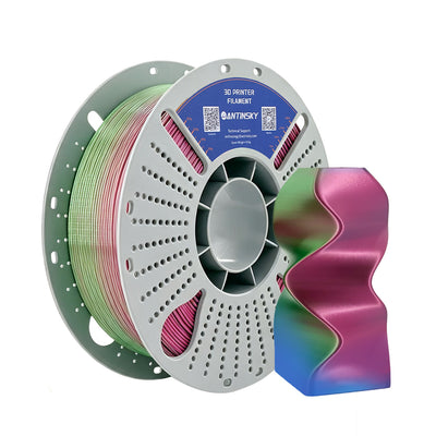 PLA Silk Tri-Color Color Filament
