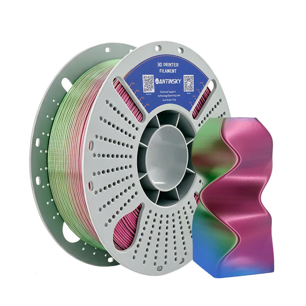 PLA Silk Tri-Color Color Filament