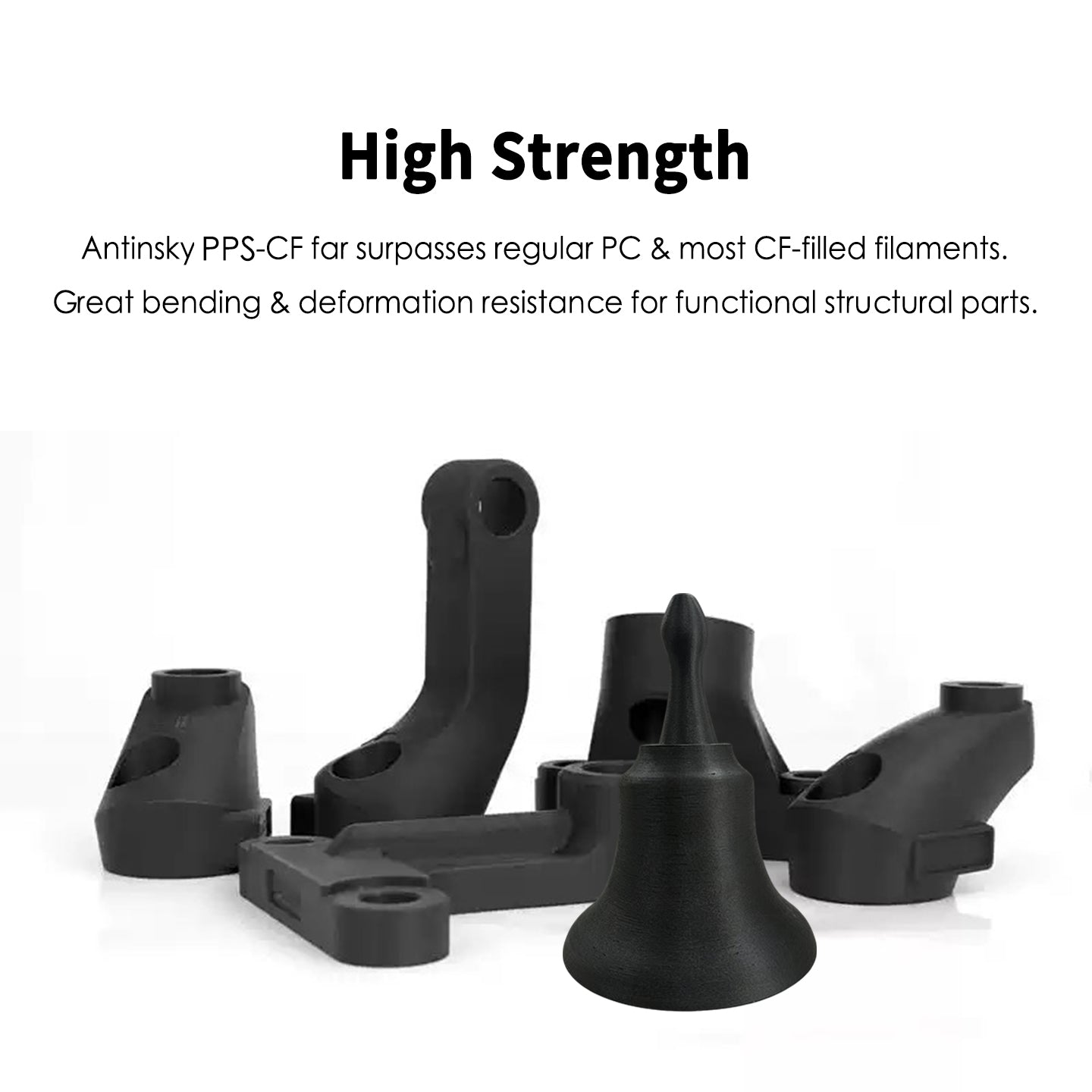 ANTINSKY PPS-CF 3D Filament 500G