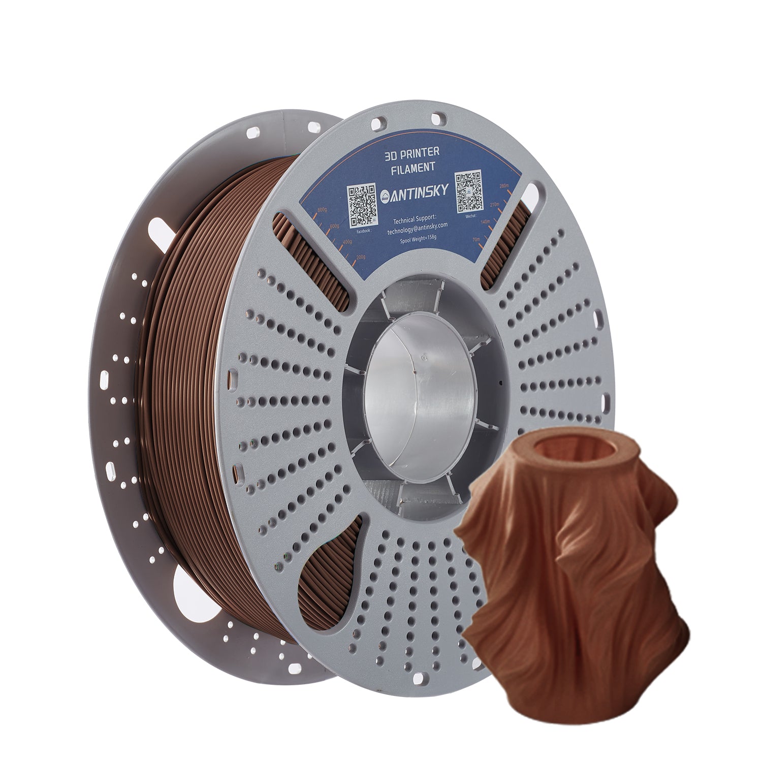 ANTINSKY PLA+ 3D Filament 1KG