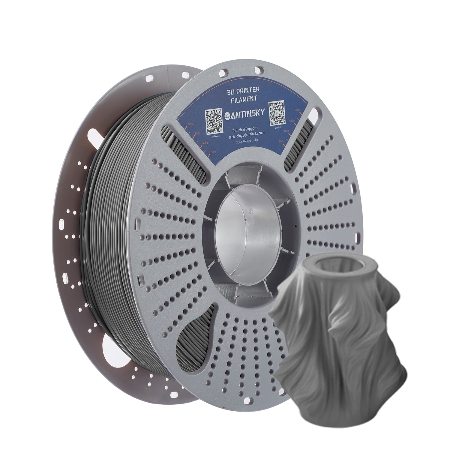 ANTINSKY PLA+ 3D Filament 1KG