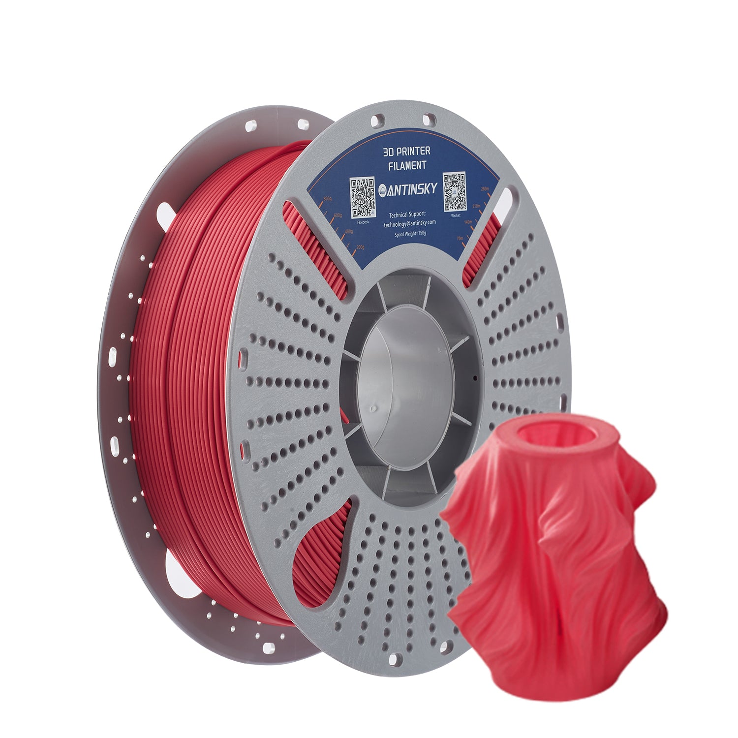 ANTINSKY PLA+ 3D Filament 1KG