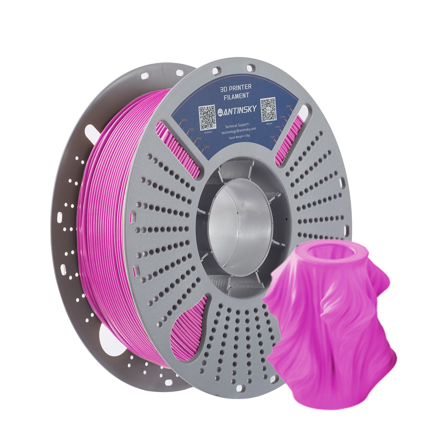 ANTINSKY PLA+ 3D Filament 1KG