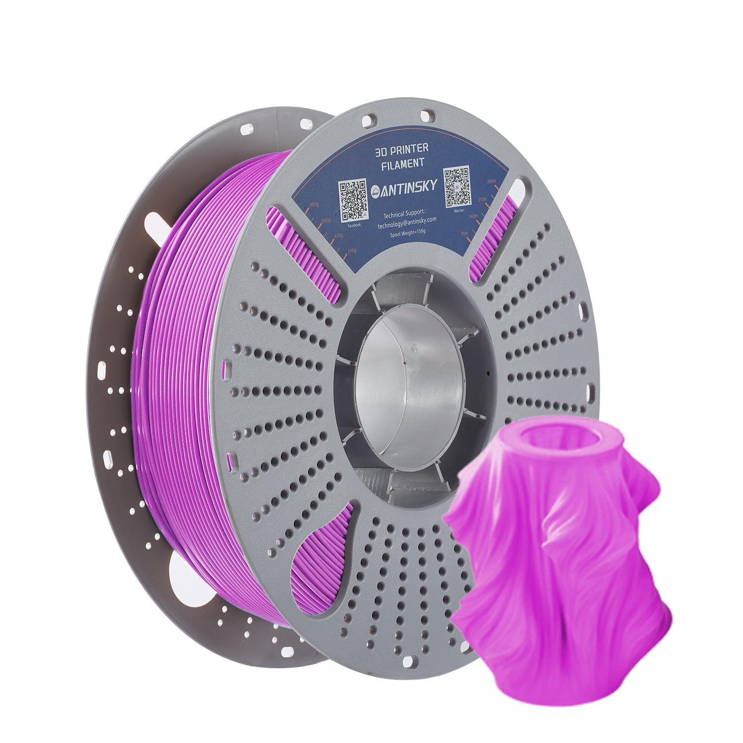 ANTINSKY PLA+ 3D Filament 1KG