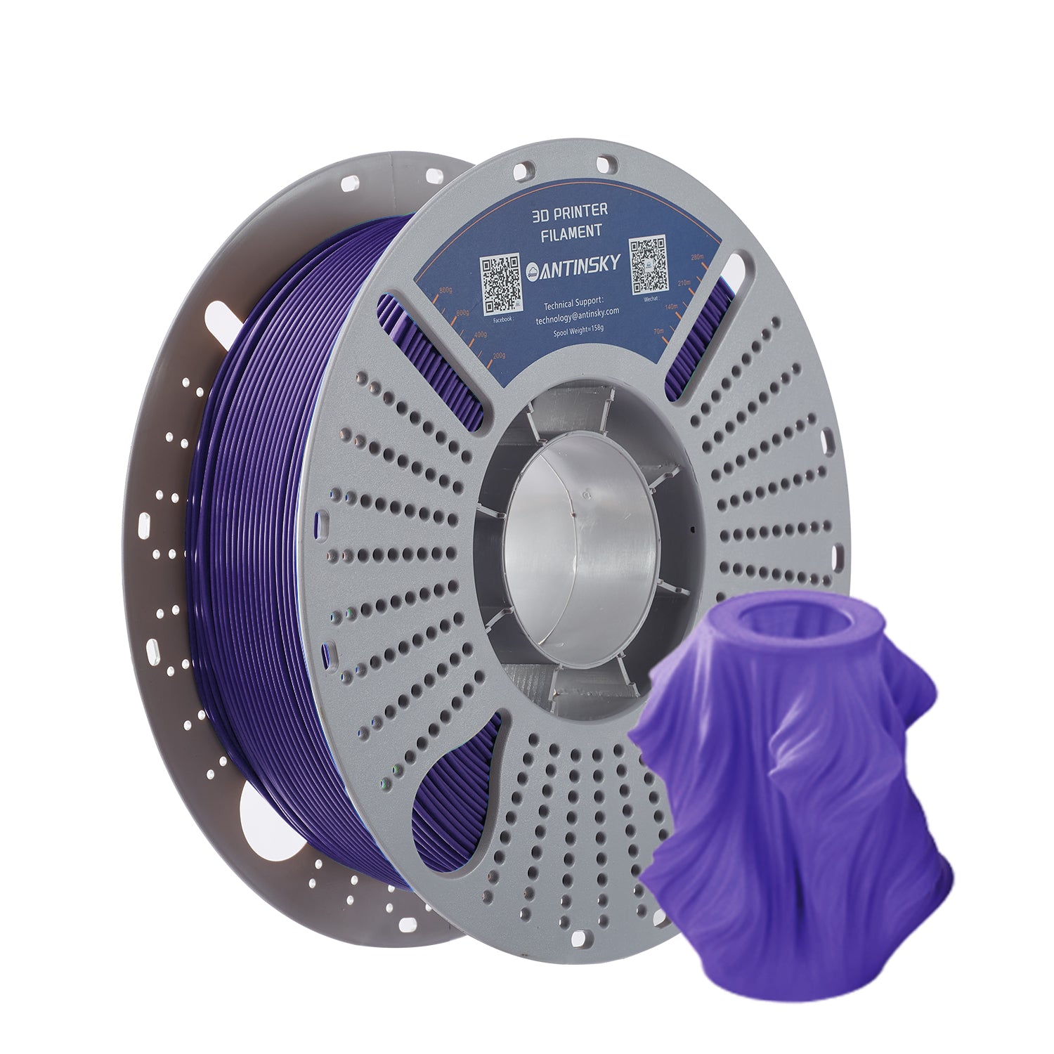 ANTINSKY PLA+ 3D Filament 1KG