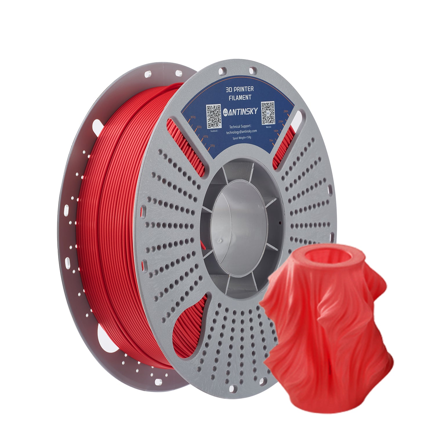 ANTINSKY PLA+ 3D Filament 1KG
