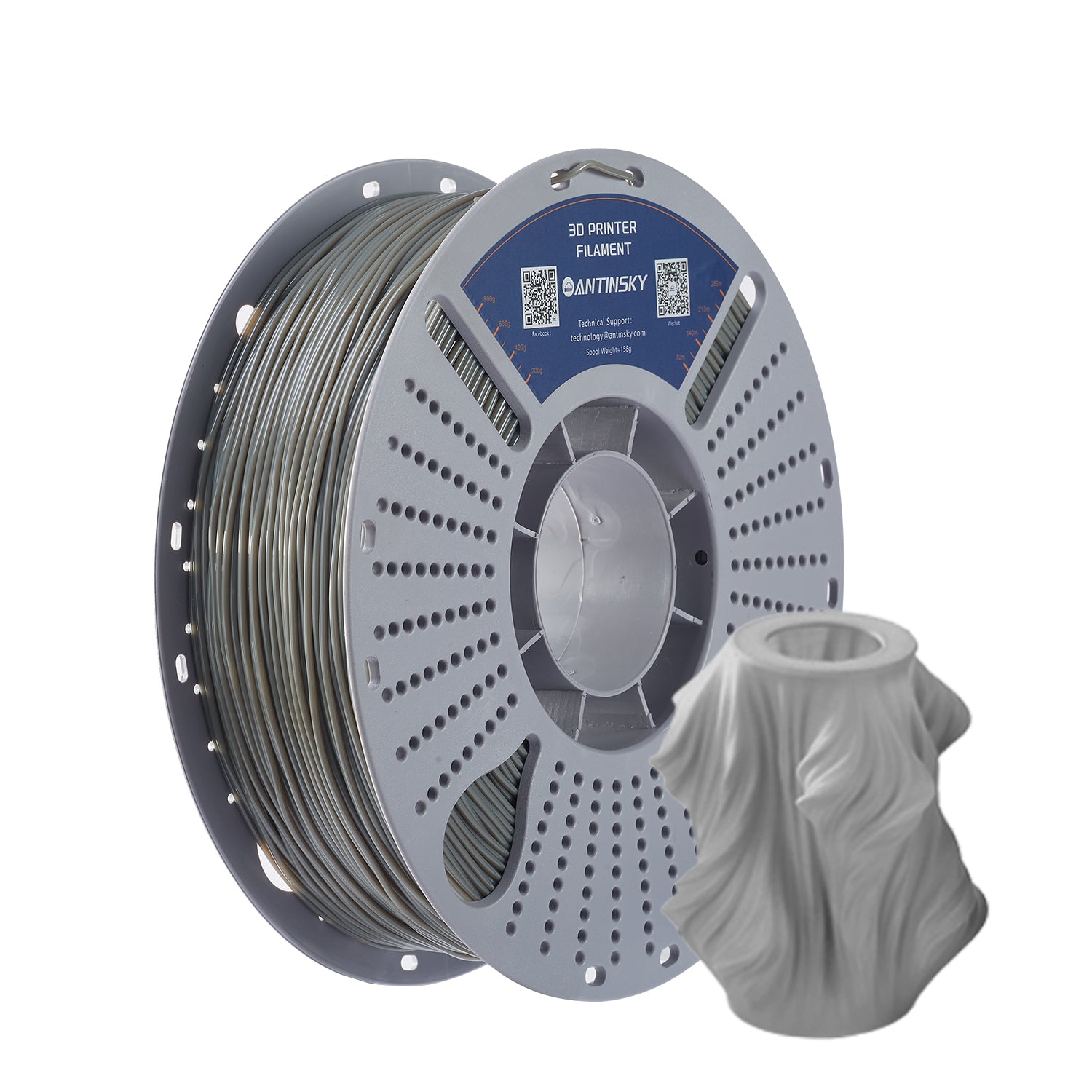 ANTINSKY PLA+ 3D Filament 1KG