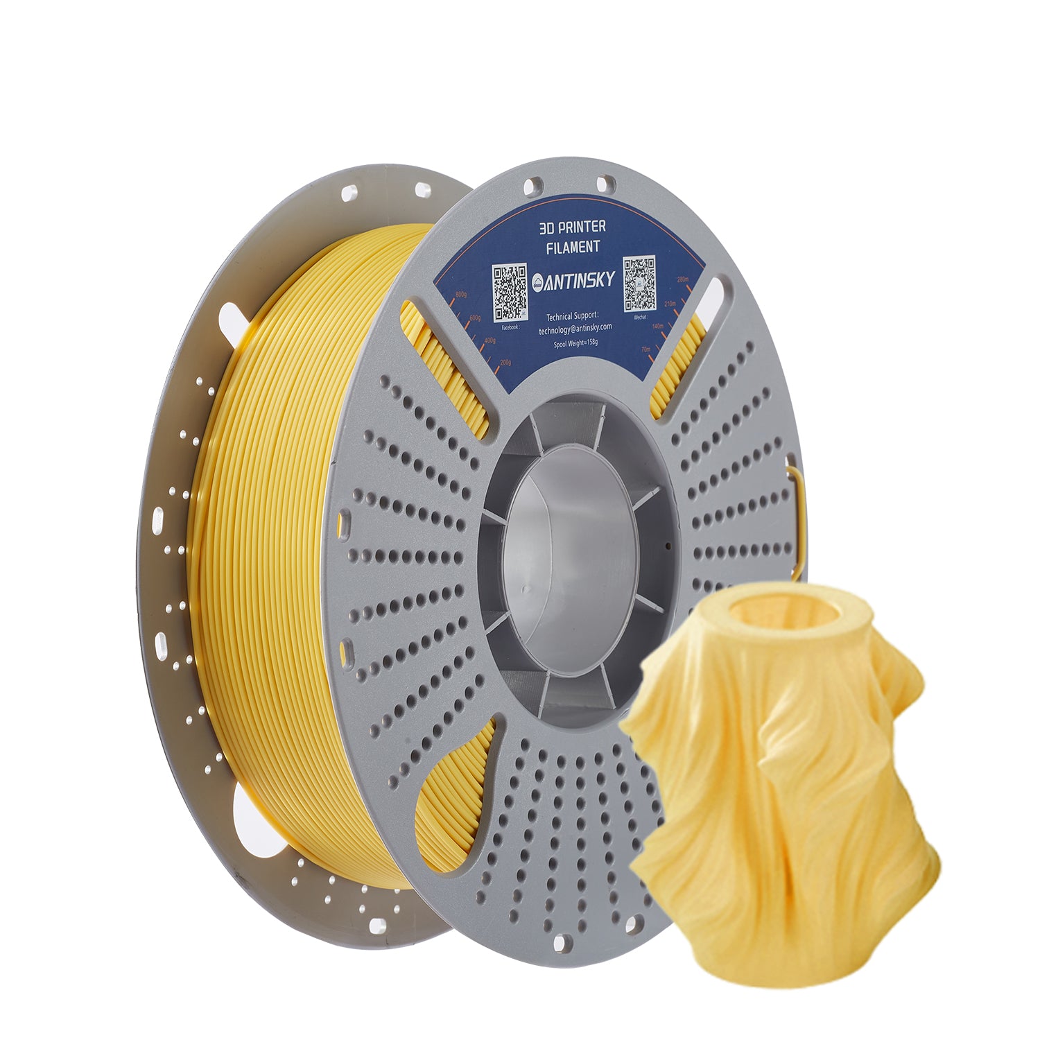 ANTINSKY PLA+ 3D Filament 1KG