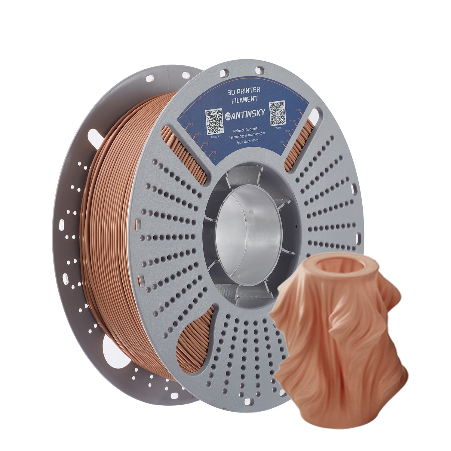 ANTINSKY PLA+ 3D Filament 1KG
