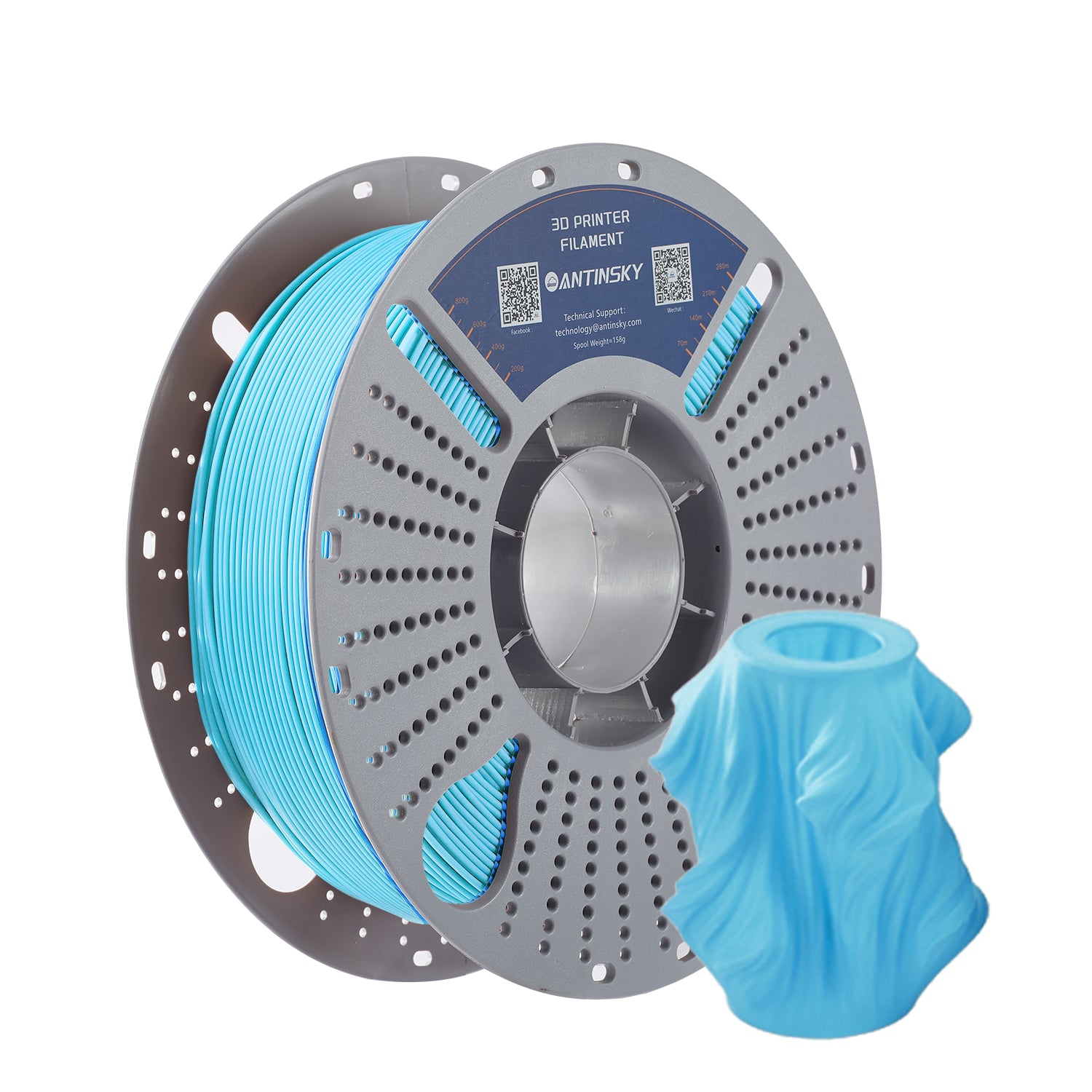ANTINSKY PLA+ 3D Filament 1KG