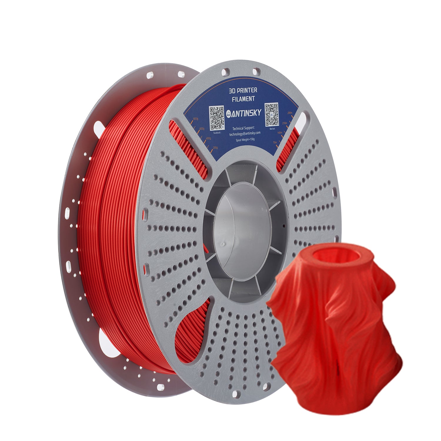 ANTINSKY PLA+ 3D Filament 1KG