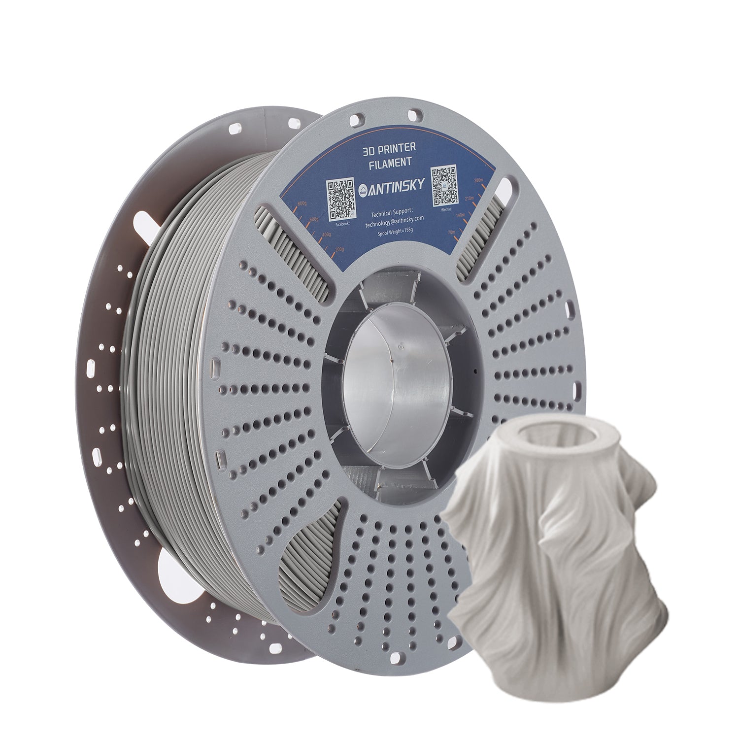 ANTINSKY PLA+ 3D Filament 1KG