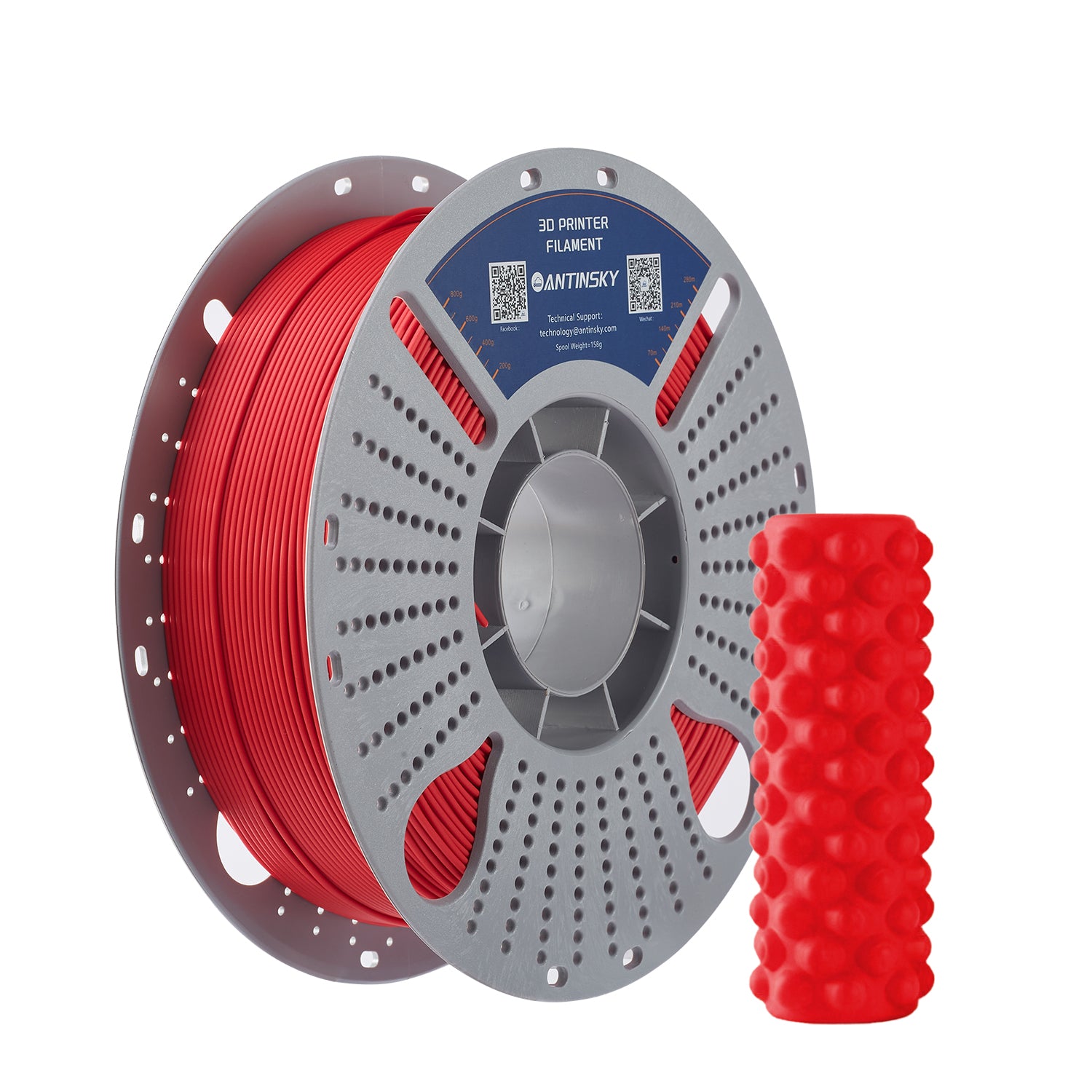 ANTINSKY TPU 90A 3D Filament 1KG