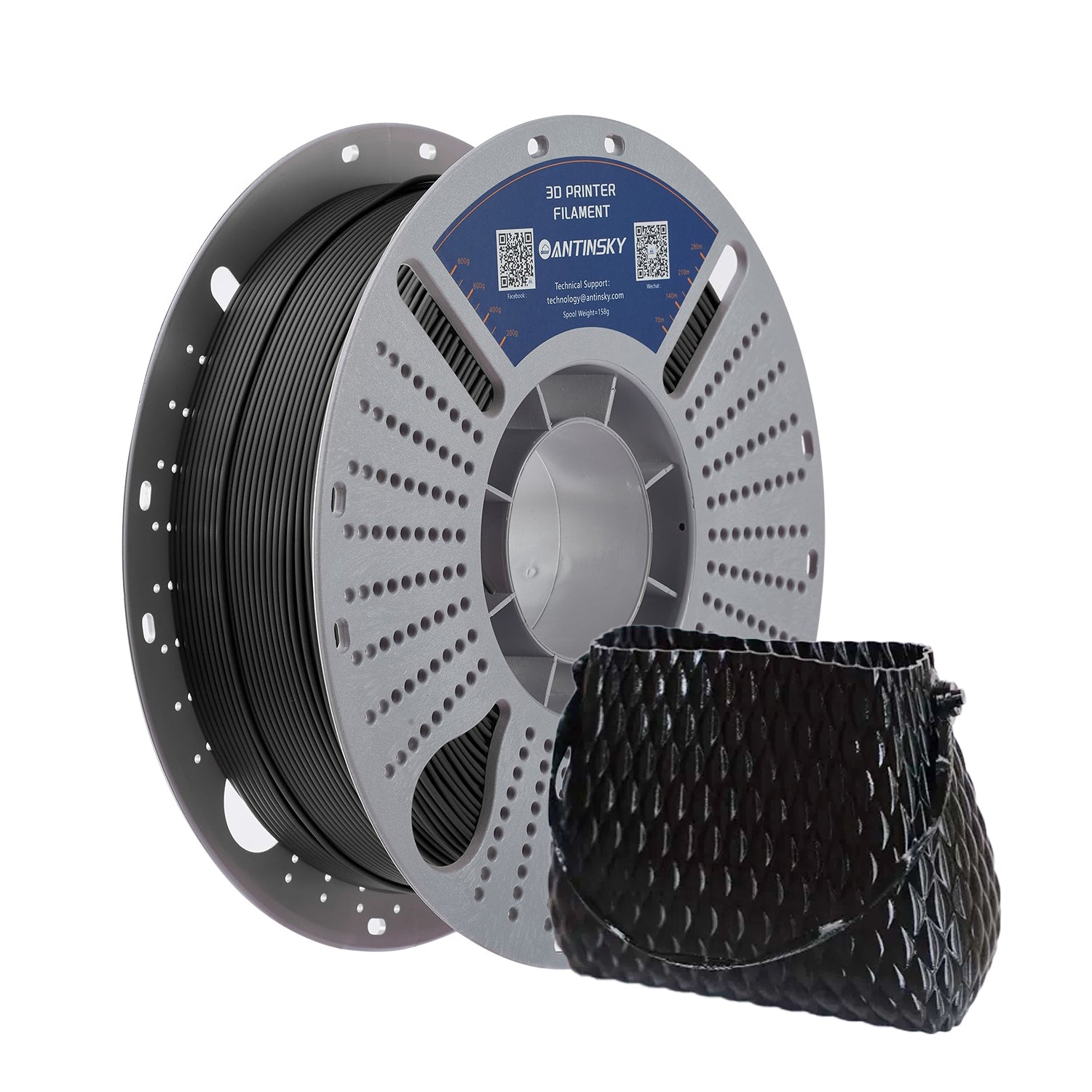 ANTINSKY TPU 95A HS 3D Filament 1KG