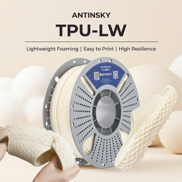 ANTINSKY TPU-LW 90A 3D Filament 0.9KG