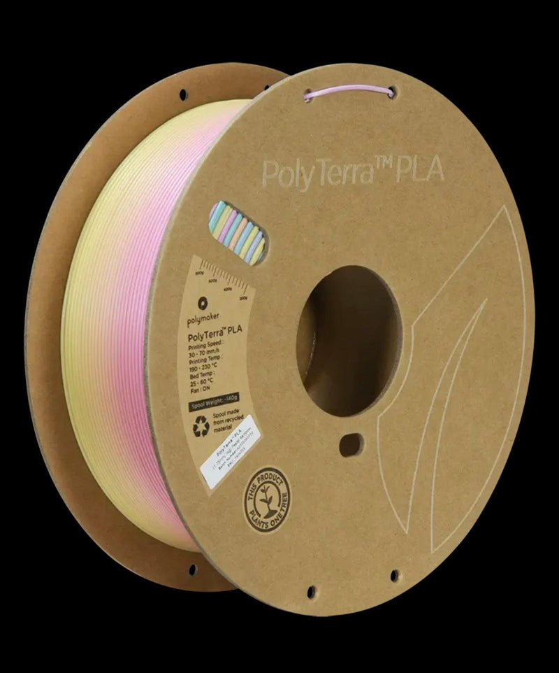 PolyTerra Marble PLA Polymaker Filament 1.75mm 1kg Diameter 1.75mm Spool  Size 1kg Colour White