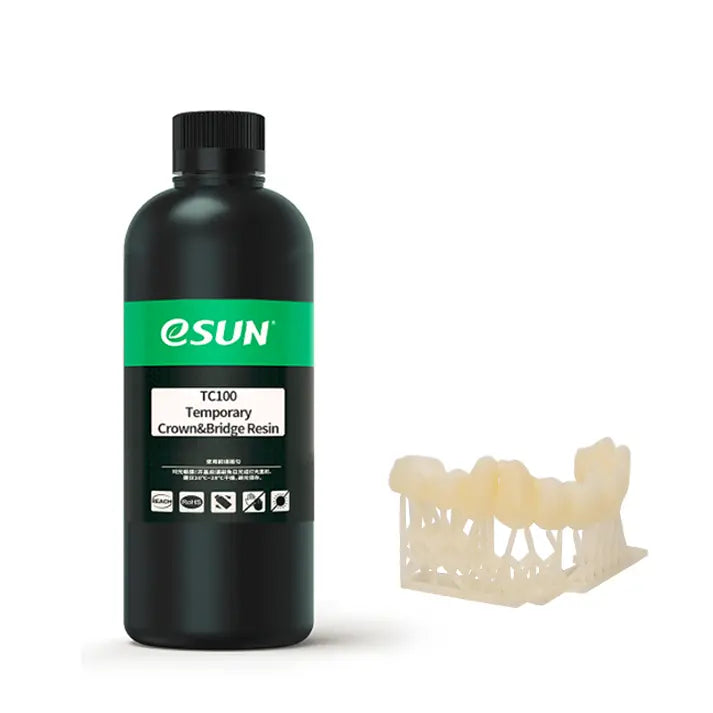 ESUN TC100 Temporary Crown&Bridge Resin Dental 3d printing resin