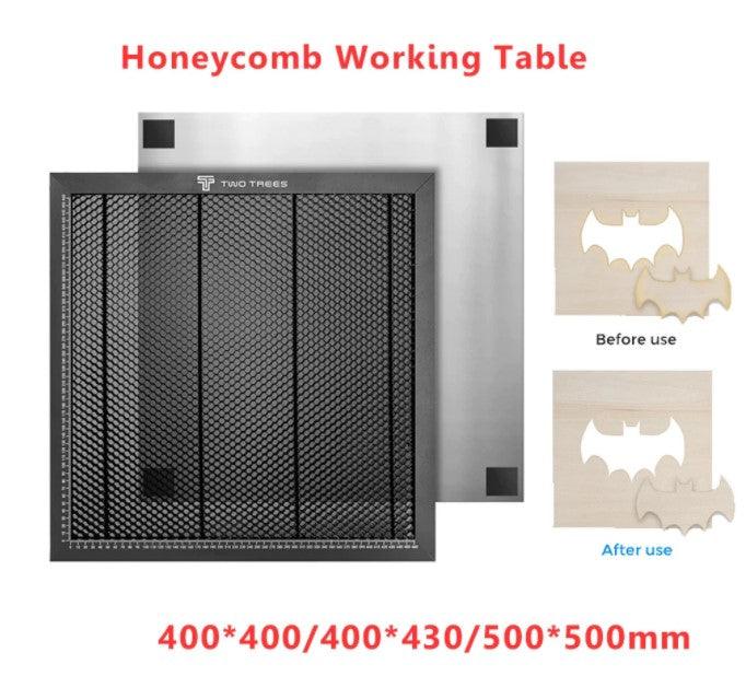 Twotrees Engraving WorkTable 400*400*22mm CNC Laser Engraver Honeycomb Working Table Metal for Cutting Machine Laser Engraver - Antinsky3d