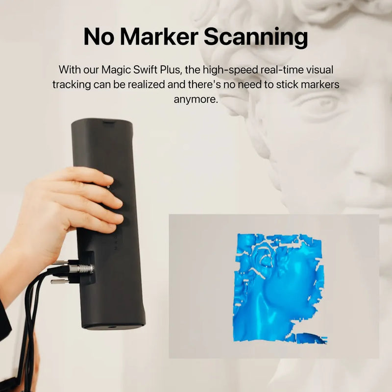 3DMakerPro Magic Swift Plus Mono Premium High-precision 3D Scanner Portable 3D Scanner