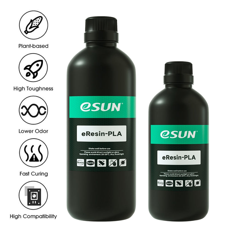 ESUN Resin PLA 3D resin with good toughness and comfortable to use 3d PLA resin printer resin
