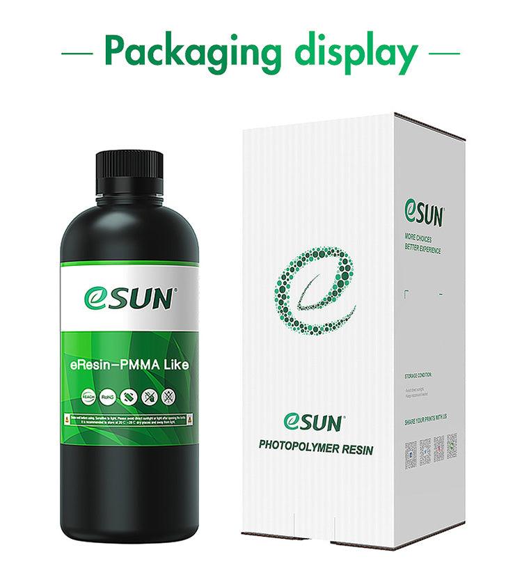 eSUN e-Resin PMMA Like uv resin for 3d printer high transparent 3d printing uv resin - Antinsky3d