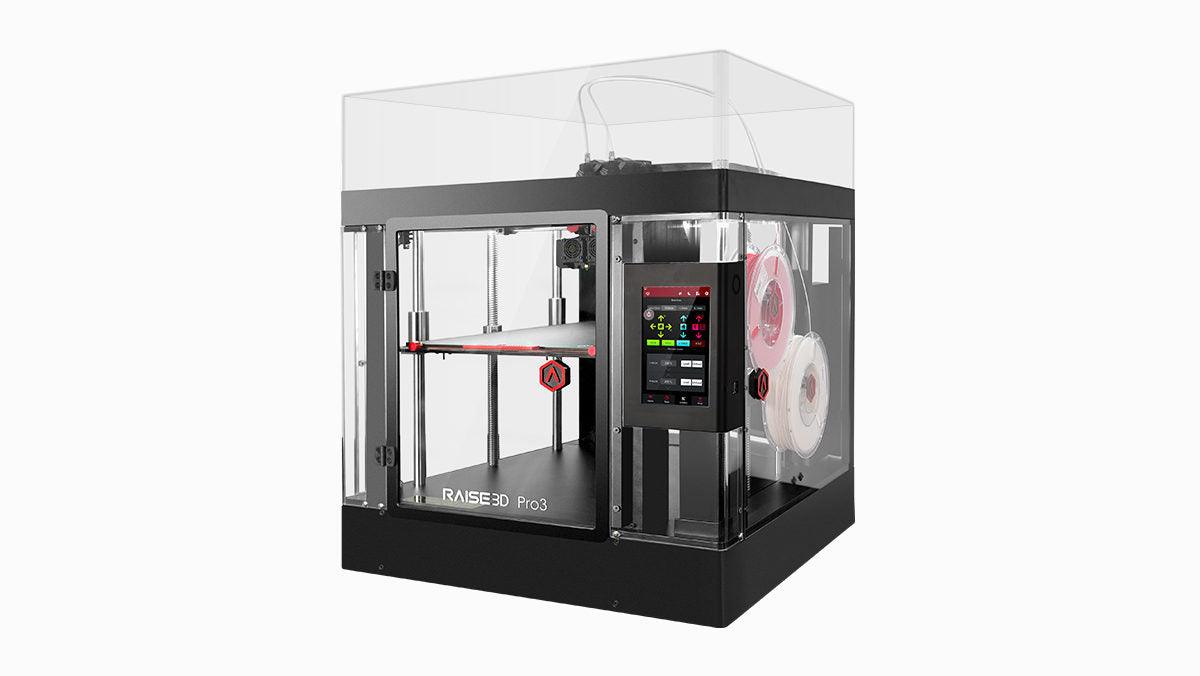 Raise3d Pro 3 3D Printer high precision and stable work 3D Printer machine with intelligent EVE system 3D printer - Antinsky3d