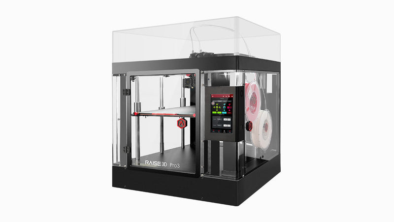 Raise3d Pro 3 3D Printer high precision and stable work 3D Printer machine with intelligent EVE system 3D printer