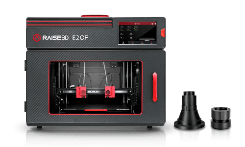 Raise3d 3d E2CF fdm 3D printer working in FFF technology with a working area of 330 x 240 x 240 mm / 295 x 240 x 240 mm 3D printer - Antinsky3d