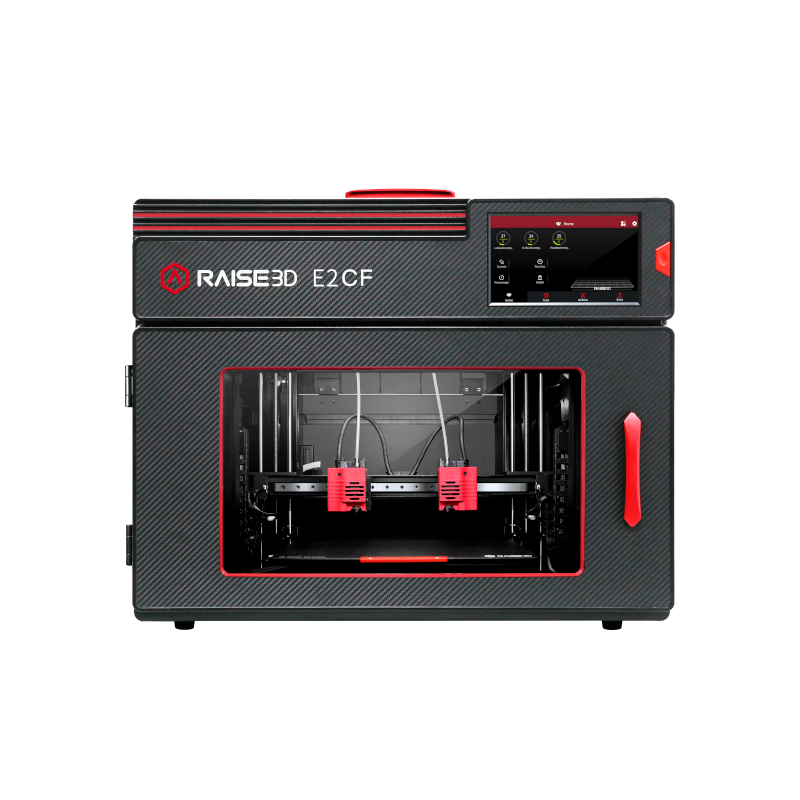 Raise3d 3d E2CF fdm 3D printer working in FFF technology with a working area of 330 x 240 x 240 mm / 295 x 240 x 240 mm 3D printer