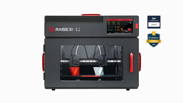 Raise3d E2 printer with two independent extruders FDM 3D printer Auto Bed Leveling Flexible Build Plate for 3D printing