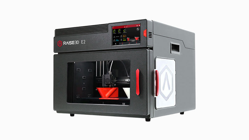Raise3d E2 printer with two independent extruders FDM 3D printer Auto Bed Leveling Flexible Build Plate for 3D printing