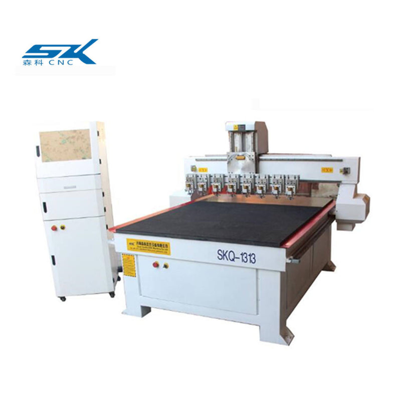 Senke SKQ 1313 CNC Cutting Machine High efficiency multi heads 0.5-19mm optical CNC Cutting Machine for Glass