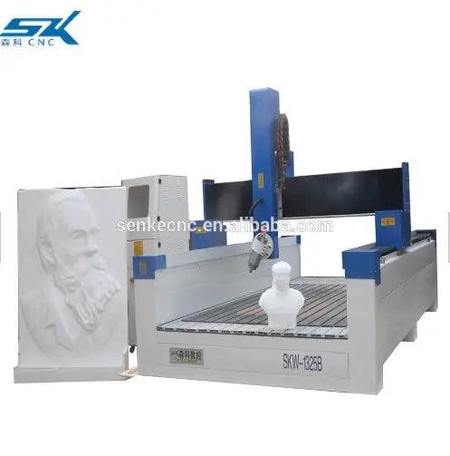 Senke SKW 1325B 3D cnc router engraver machine 3 axis 4 axis 5 axis for engraving cutting wood foam 3d mould - Antinsky3d