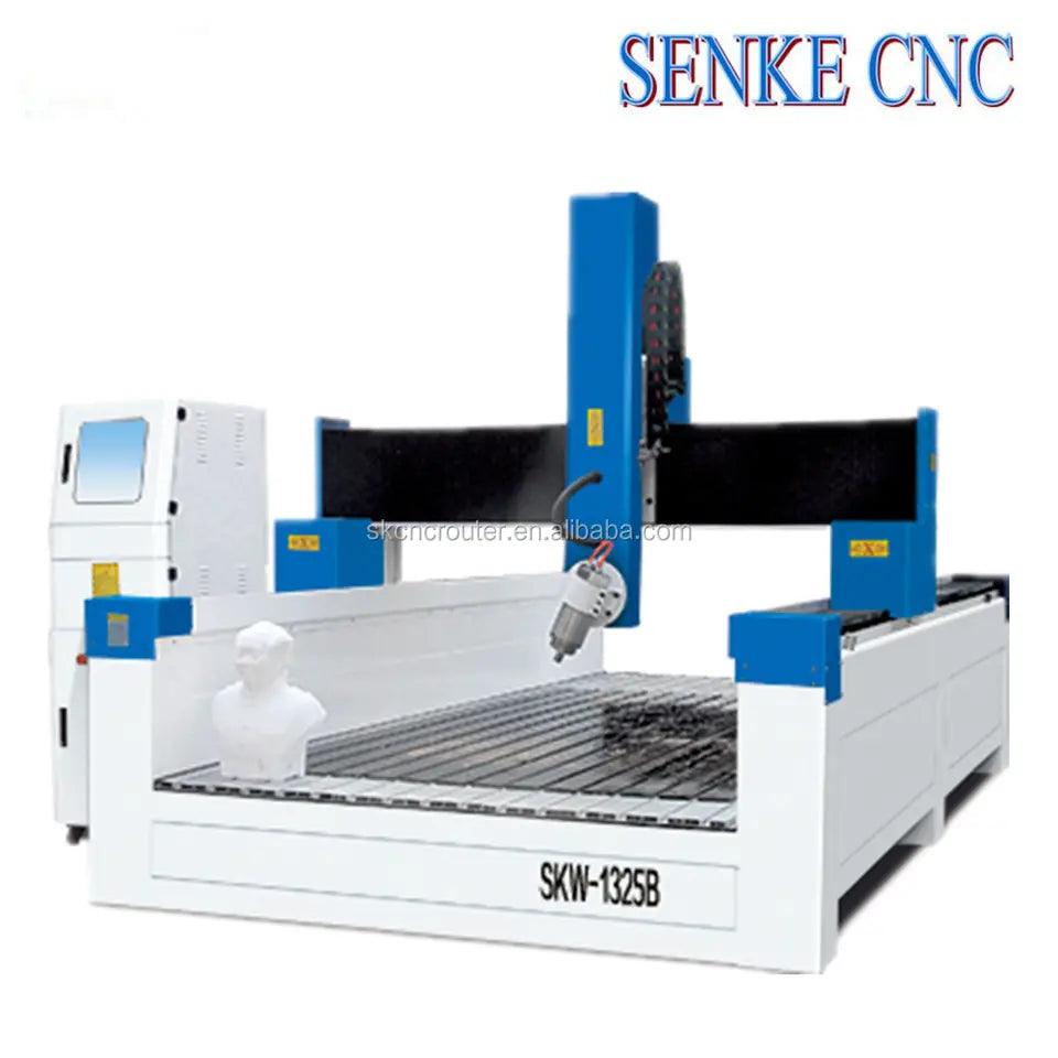 Senke SKW 1325B 3D cnc router engraver machine 3 axis 4 axis 5 axis for engraving cutting wood foam 3d mould - Antinsky3d