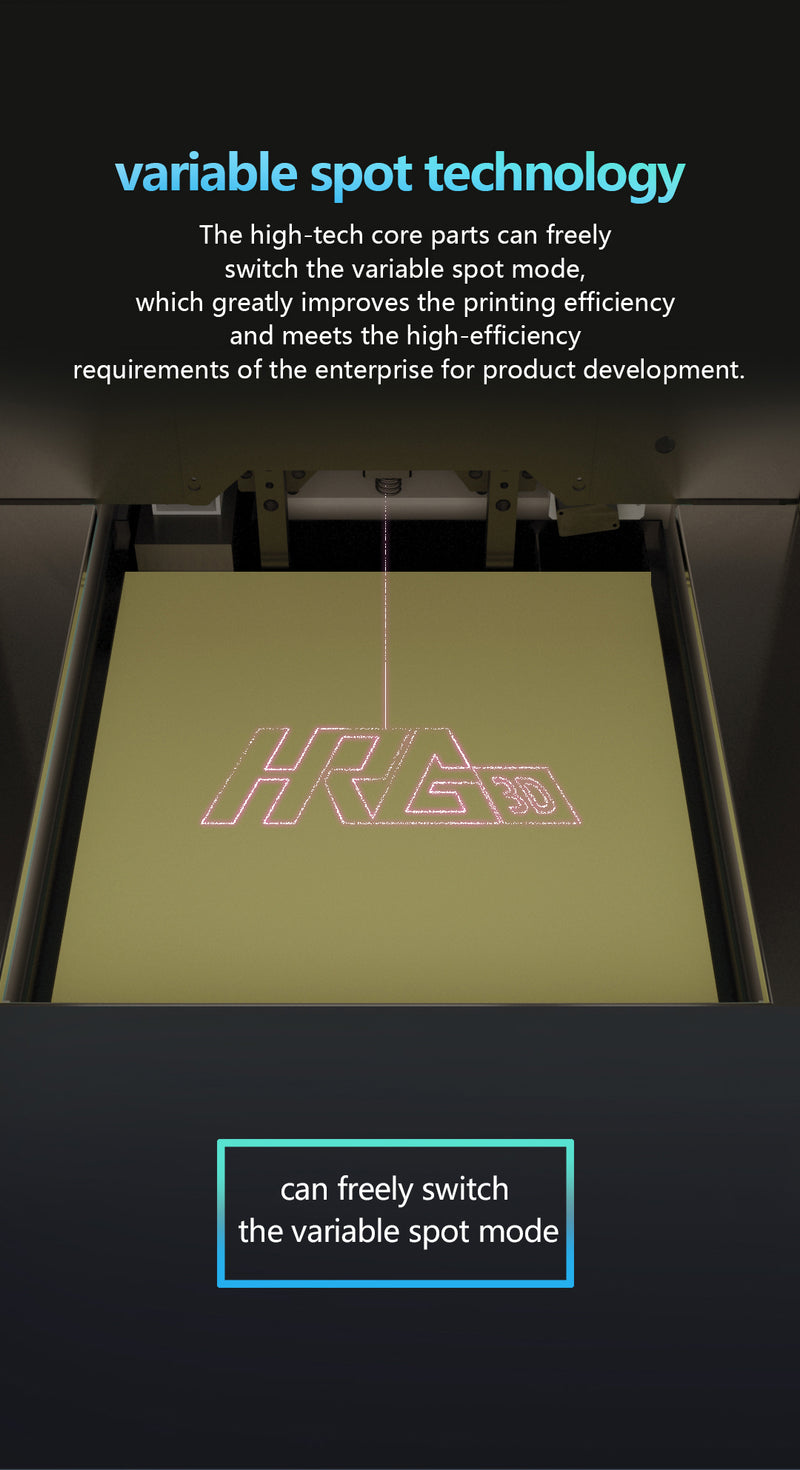 ACME HI800 3D SLA Printer with Printer Large Size 800x800x500mm for prototype Printing