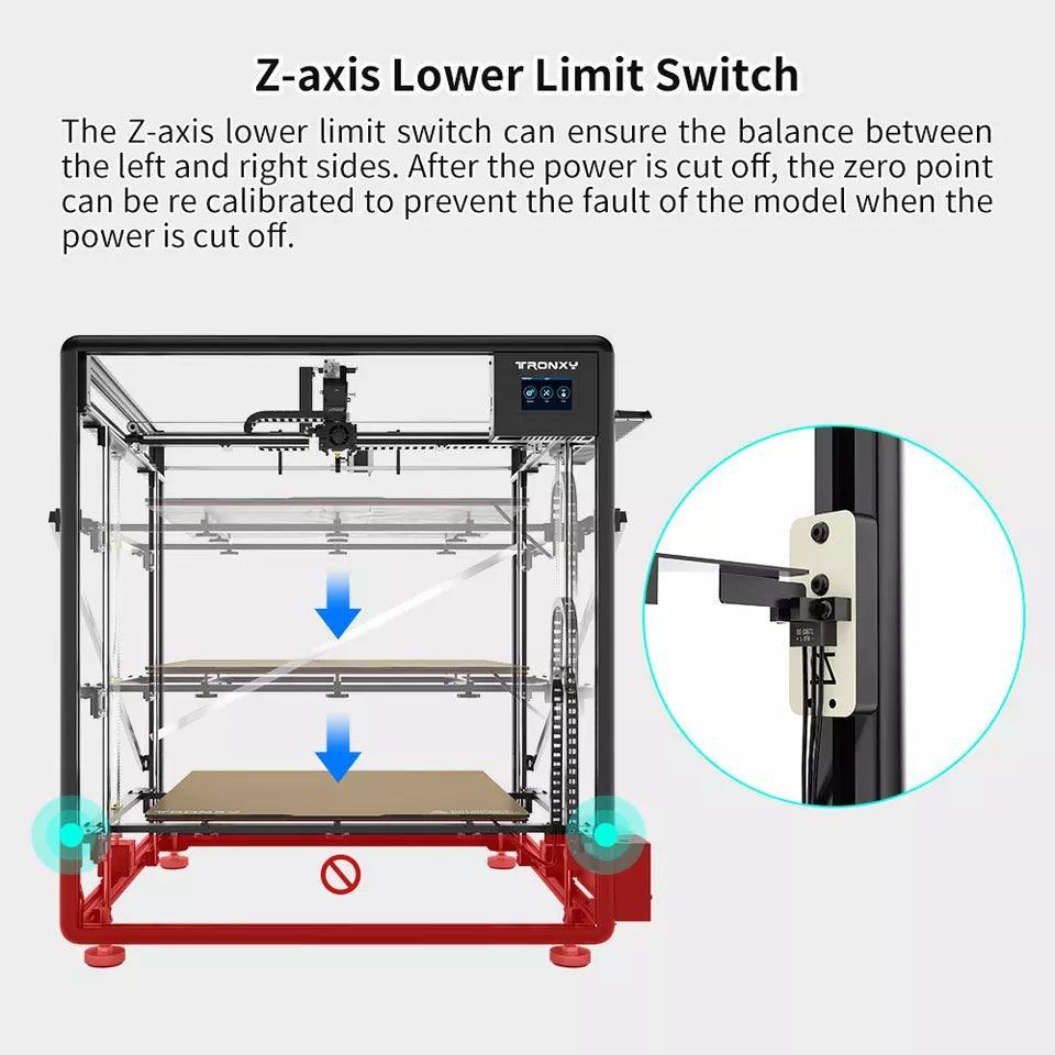 2022 new Tronxy VEHO 600 FDM 3d printer Dual Z axis with 600*600*600mm print size 3.5 inch colorful touch screen 3d printer - Antinsky3d