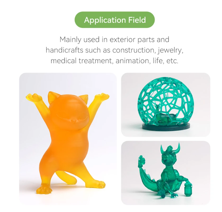 ESUN Water Washable Resin improve printing efficiency and cost-effective 3D printer resin