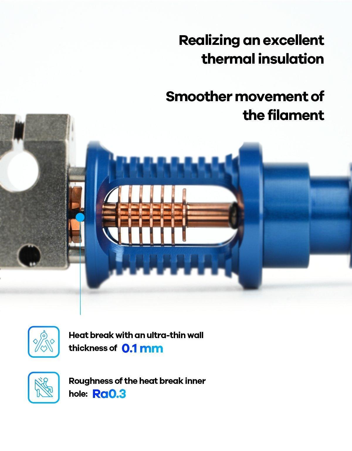 ANTINSKY- PHAETUS Dragon ST All-Metal Hotend high-temperature 3d printing head 500C, - Antinsky3d