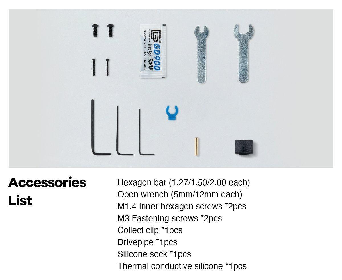 ANTINSKY- PHAETUS Dragonfly BMS All-Metal Hotend_Cost-effective 3d printing head 500C - Antinsky3d