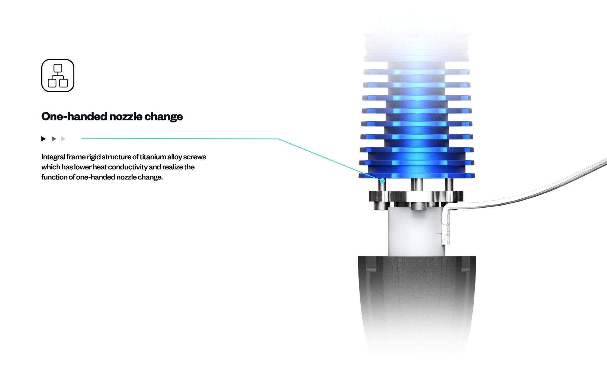 ANTINSKY- PHAETUS Rapido plus HF All-Metal Hotend 3d printing head High Speed - Antinsky3d