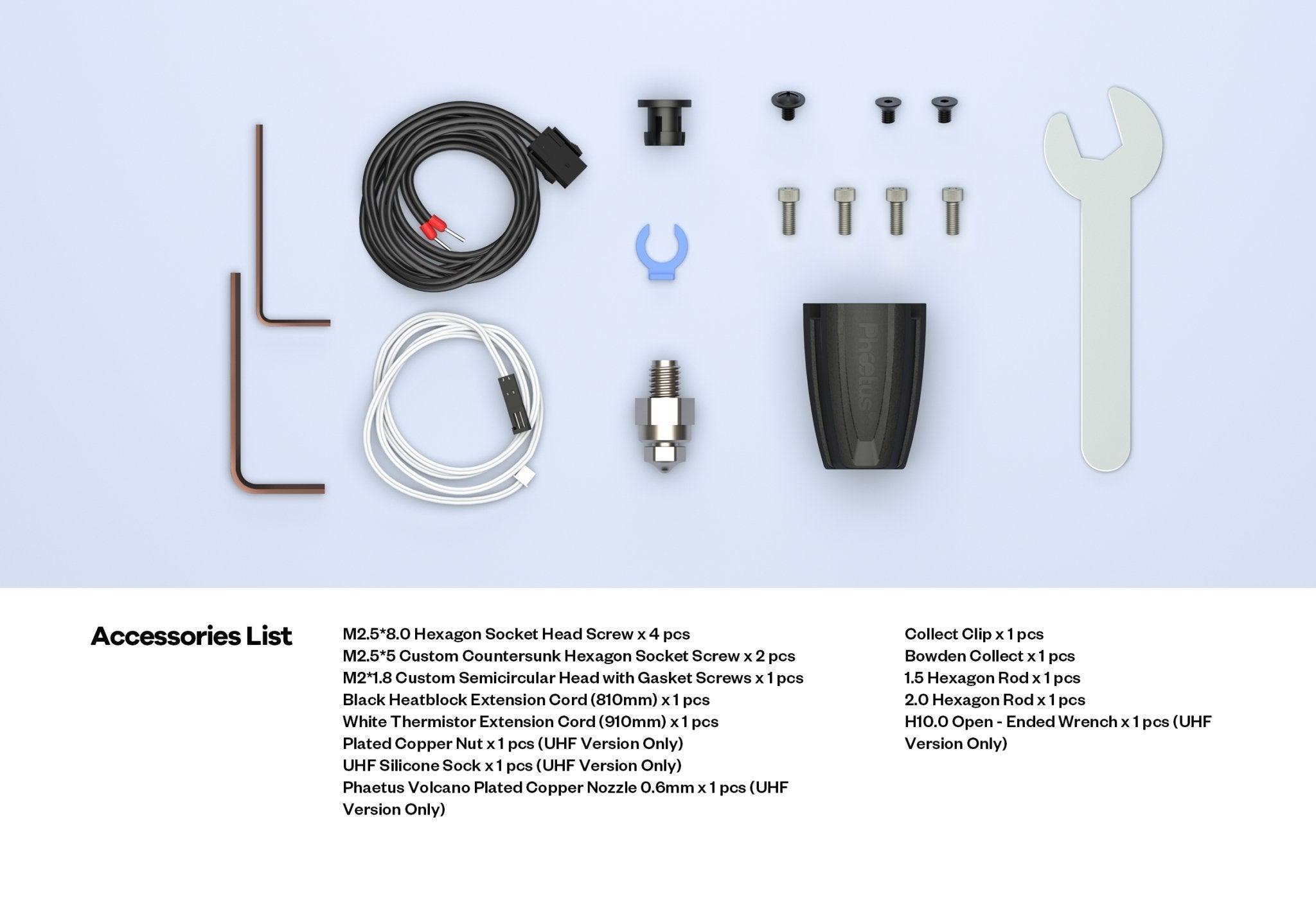 ANTINSKY- PHAETUS Rapido plus HF All-Metal Hotend 3d printing head High Speed - Antinsky3d