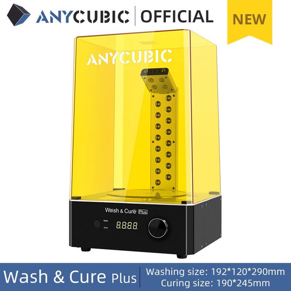 ANYCUBIC Wash and Cure 3.0, Newest Upgraded Volume 2 in 1 Wash and Cure  Station, with Gooseneck Lights, for Mars Anycubic Photon Mono 4K 2 LCD SLA  DLP