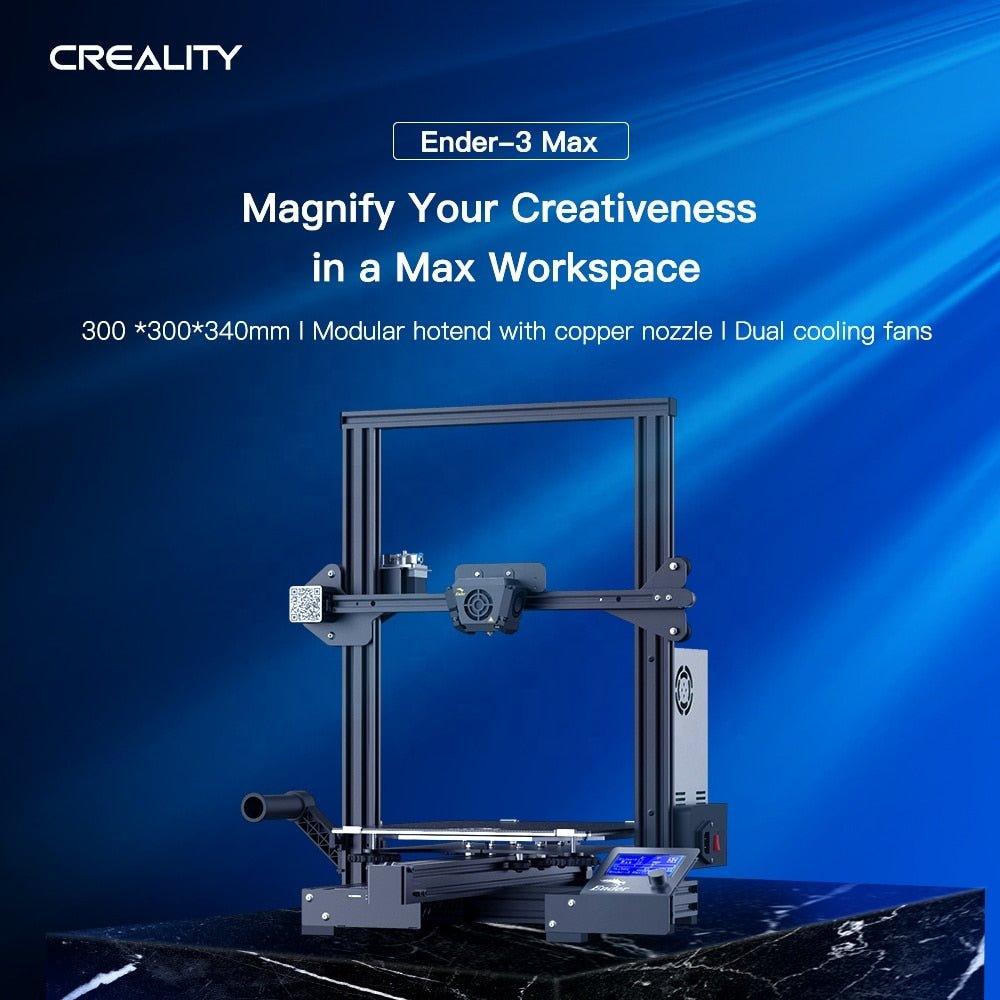 Creality Ender 3 Max 3D Printer 300 x300 x340mm, Metal FDM 3D Printer with Larger Glass Bed for Hobbyists Homeuser - Antinsky3d