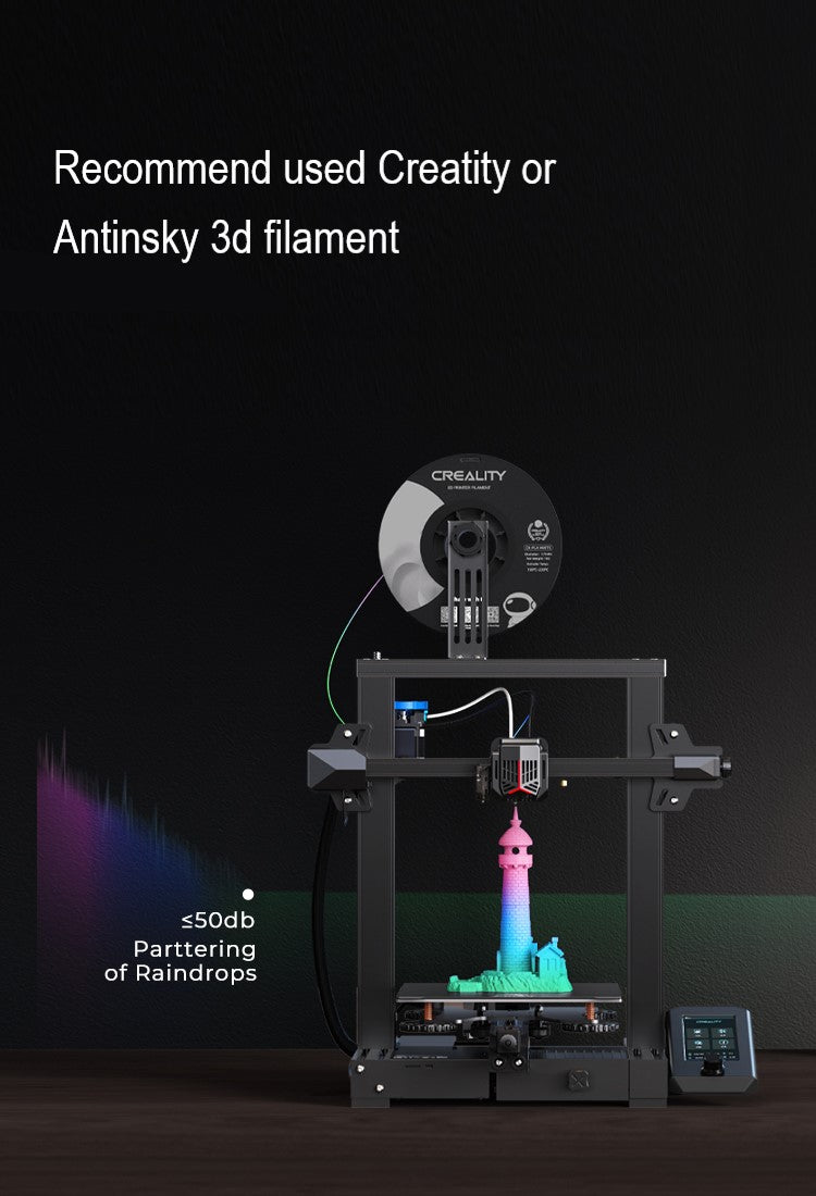 Creality Ender 3 Max NEO 3D Printer 300 x300 x320mm, FDM 3D Printer with CR Touch Auto-leveling impresora 3d ANTINSKY - Antinsky3d